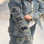 ست 3 تکه کت و شلوار وتیشرت اسپرت تکه دوزی-1281 - Image 4