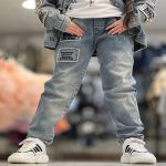 ست 3 تکه کت و شلوار وتیشرت اسپرت تکه دوزی-1281 - Image 5